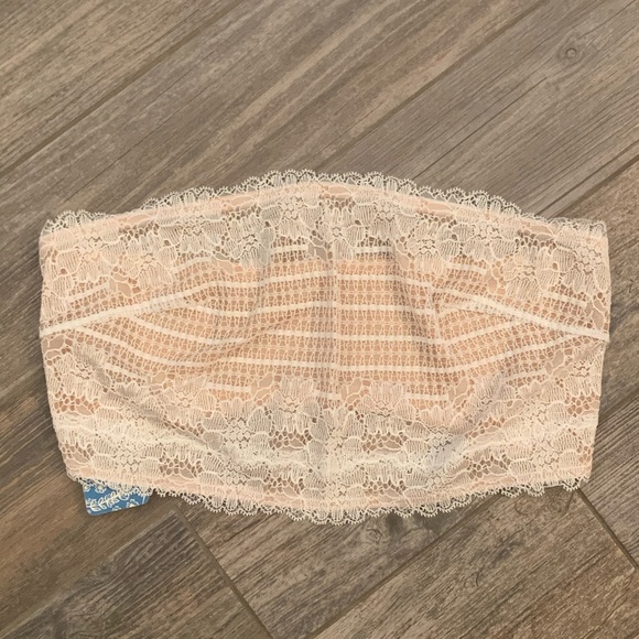 NWT Free People Camilla Bandeau Bralette Ivory L - Picture 13 of 15